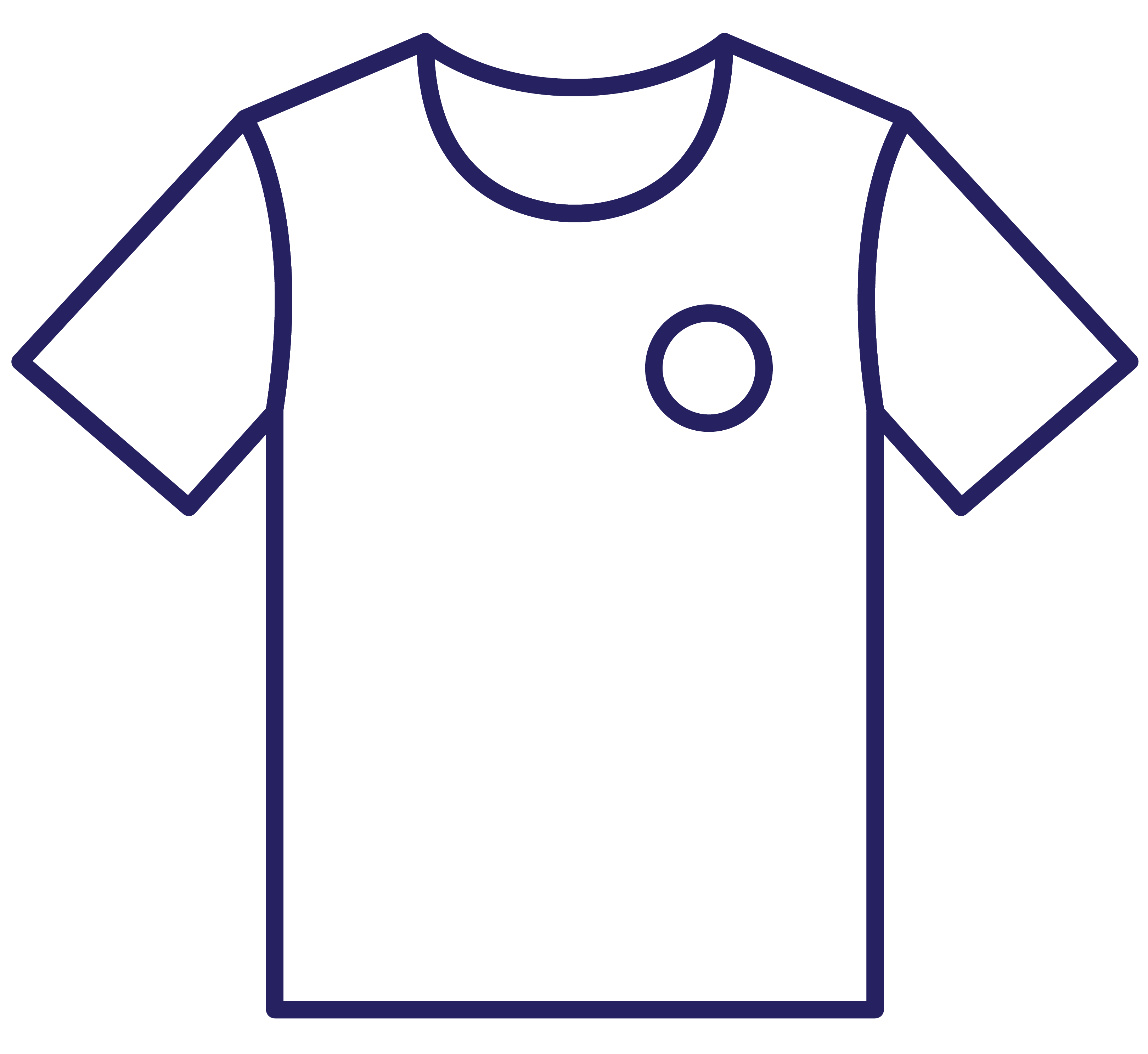 Finesse | Branded Blue Icon showing branded work uniform