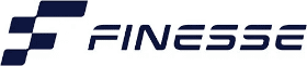 Finnese | Finesse Logo in brand blue