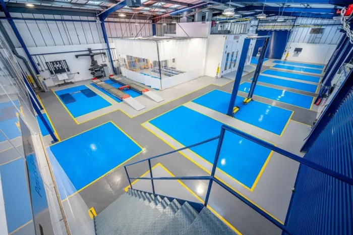 Finesse | an image showing the refurbished bodyshop in Dorking